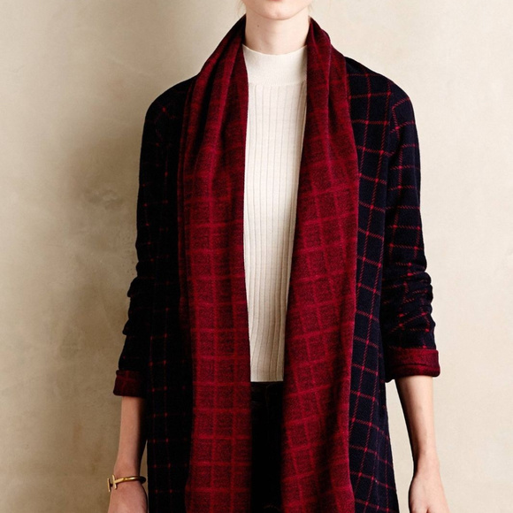 Anthropologie Sweaters - Sanctuary WindowPane Cardigan ..Anthropologie